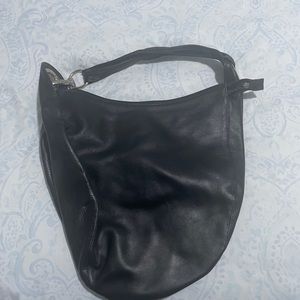 prune leather purse from argentina